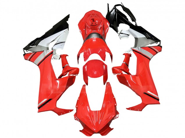 Carene Moto Honda CBR1000RR 2017-2023 - Rosso Argento Bianco Nero