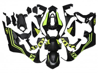 Carene Moto Honda CBR1000RR 2017-2023 - Nero Opaco Giallo