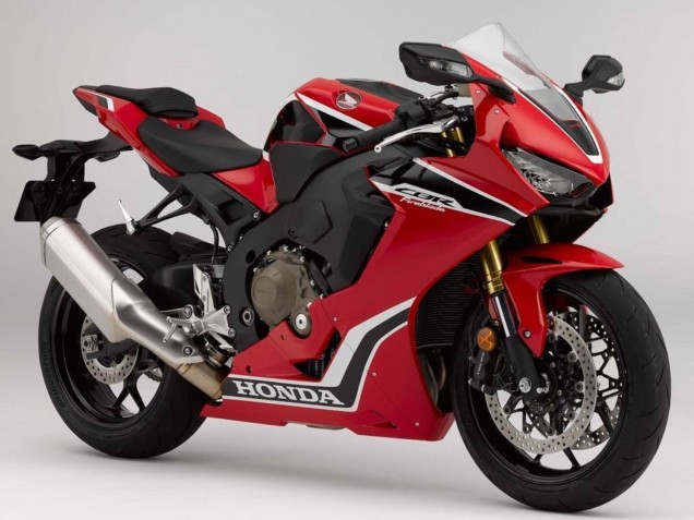 Carene Moto Honda CBR1000RR 2017-2023 - Rosso Bianco Nero