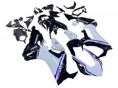 Kit Carena Moto Honda CBR1000RR 2017-2023 - Bianco Blu Nero Lucido