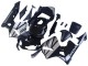 Carene Moto Honda CBR600RR 2003-2004 - Argento Nero Lucido
