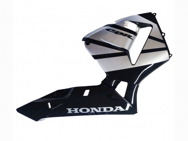 Carene Moto Honda CBR600RR 2003-2004 - Argento Nero Lucido