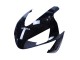 Carene Moto Honda CBR600RR 2003-2004 - Argento Nero Lucido