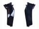 Carene Moto Honda CBR600RR 2003-2004 - Argento Nero Lucido