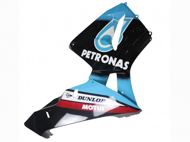 Carene Moto Honda CBR600RR 2003-2004 - Azzurro Chiaro Rosso Nero Lucido Dunlop