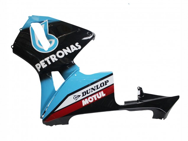 Carene Moto Honda CBR600RR 2003-2004 - Azzurro Chiaro Rosso Nero Lucido Dunlop