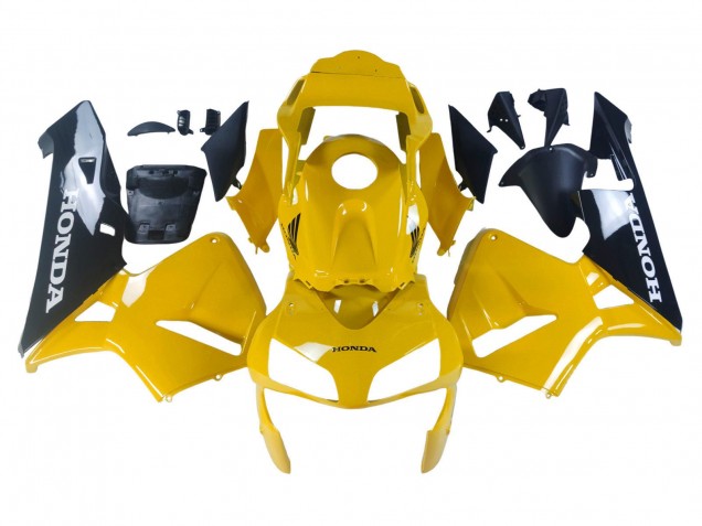 Carene Moto Honda CBR600RR 2003-2004 - Giallo Nero Lucido