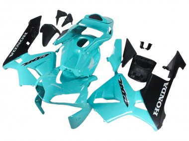 Carene Moto Honda CBR600RR 2003-2004 - Azzurro Chiaro Nero