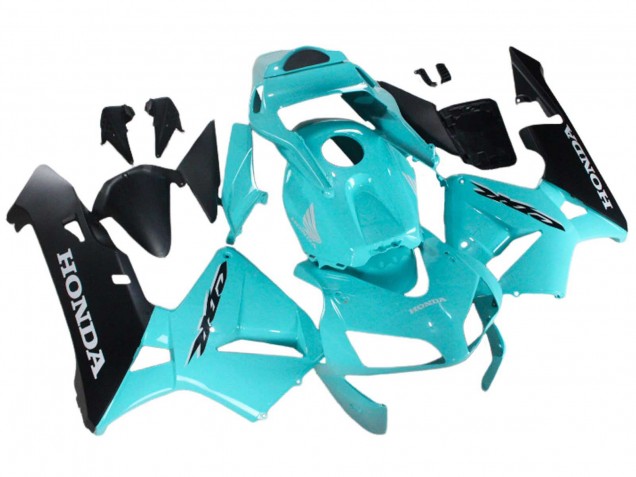 Carene Moto Honda CBR600RR 2003-2004 - Azzurro Chiaro Nero
