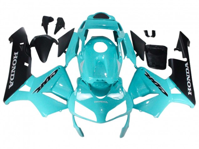 Carene Moto Honda CBR600RR 2003-2004 - Azzurro Chiaro Nero