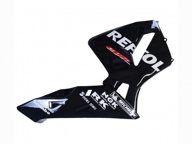 Carene Moto Honda CBR600RR 2003-2004 - Nero Lucido Bianco Repsol