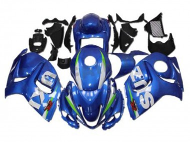 Carene Moto Suzuki GSXR 1300 Hayabusa 2008-2020 - Blu Bianco Verde