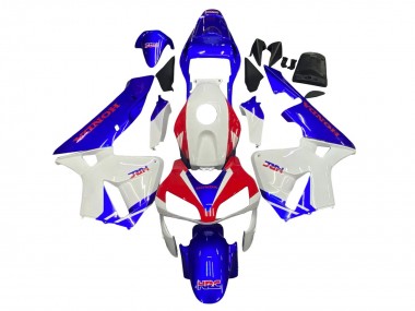 Carene Moto Honda CBR600RR 2003-2004 - Bianco Blu Rosso HRC