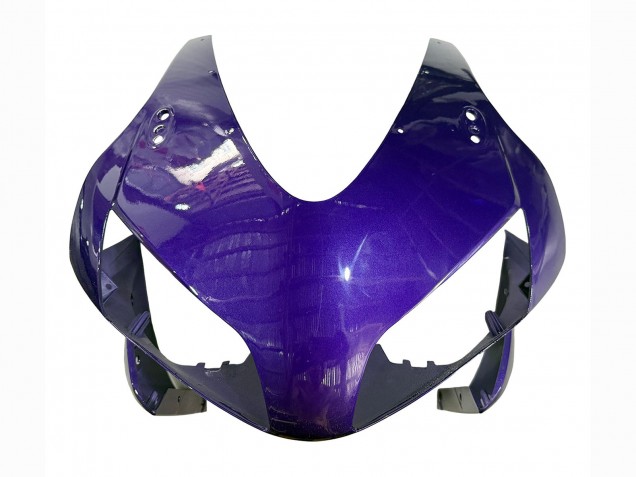 Carene Moto Honda CBR600RR 2003-2004 - Viola Nero Forgiato Fibra di Carbonio