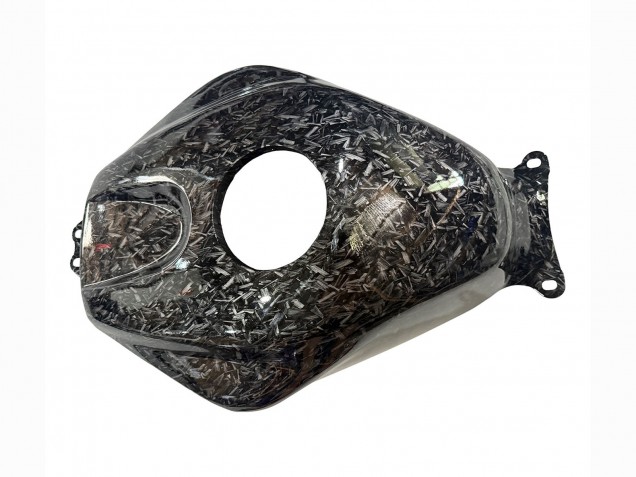 Carene Moto Honda CBR600RR 2003-2004 - Viola Nero Forgiato Fibra di Carbonio