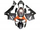 Carene Moto Honda CBR600RR 2003-2004 - Nero Opaco Arancia