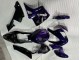 Carene Moto Honda CBR600RR 2003-2004 - Blu Scuro Nero Lucido