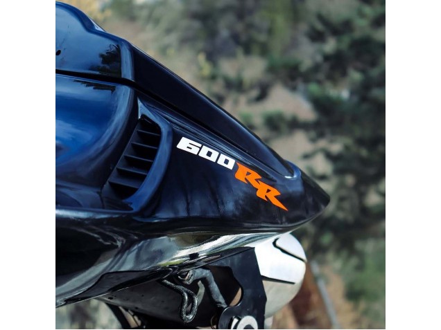 Carene Moto Honda CBR600RR 2003-2004 - Blu Scuro Nero Lucido