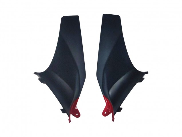 Carene Moto Honda CBR600RR 2003-2004 - Rosso Nero Lucido Nero Opaco