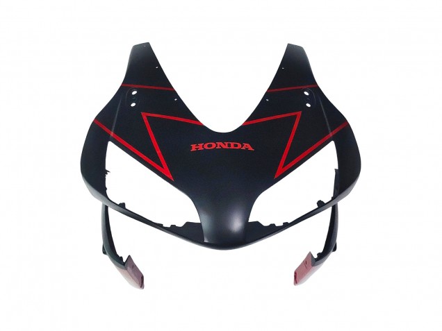 Carene Moto Honda CBR600RR 2003-2004 - Rosso Nero Lucido Nero Opaco