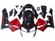Carene Moto Honda CBR600RR 2003-2004 - Rosso Nero Lucido Nero Opaco