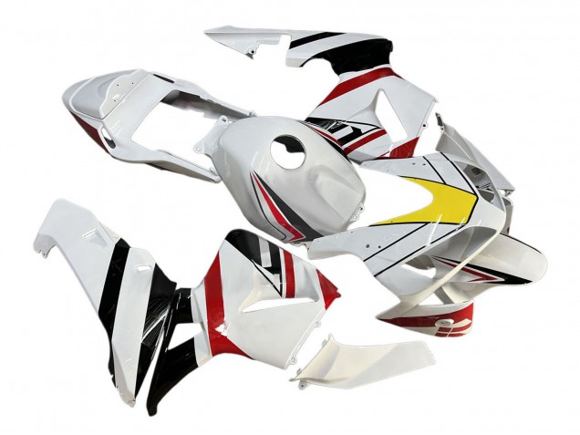 Carene Moto Honda CBR600RR 2003-2004 - Bianco Rosso Giallo Nero