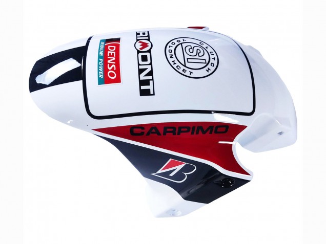 Carene Moto Honda CBR600RR 2003-2004 - Bianco Rosso Nero Lucido DENSO Rimont