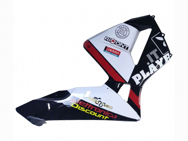Carene Moto Honda CBR600RR 2003-2004 - Bianco Rosso Nero Lucido DENSO Rimont