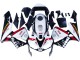Carene Moto Honda CBR600RR 2003-2004 - Bianco Rosso Nero Lucido DENSO Rimont