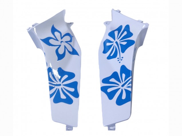 Carene Moto Honda CBR600RR 2003-2004 - Bianco Blu Rosso Nastro Azzurro 46
