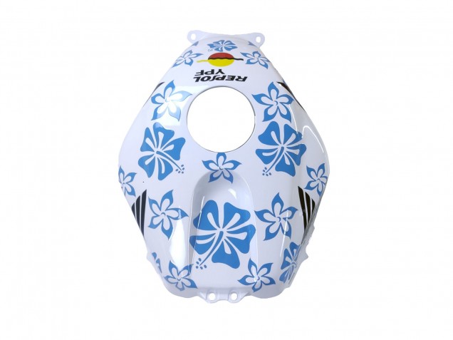 Carene Moto Honda CBR600RR 2003-2004 - Bianco Blu Rosso Nastro Azzurro 46