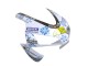Carene Moto Honda CBR600RR 2003-2004 - Bianco Blu Rosso Nastro Azzurro 46
