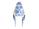 Carene Moto Honda CBR600RR 2003-2004 - Bianco Blu Rosso Nastro Azzurro 46