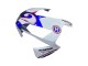 Carene Moto Honda CBR600RR 2003-2004 - Bianco Rosso Blu