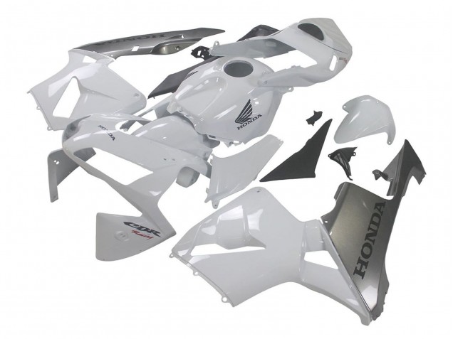 Carena Moto Honda CBR600RR 2003-2004 - Argento Bianco