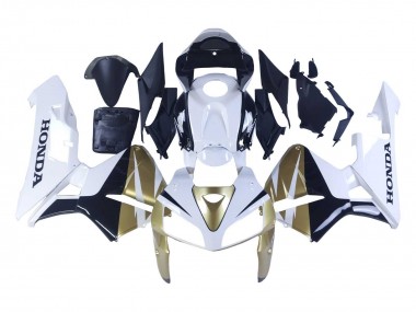 Carene Moto Honda CBR600RR 2005-2006 - Oro Bianco Nero