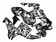 Carene Moto Honda CBR600RR 2005-2006 - Nero Bianco Grigio Camouflage