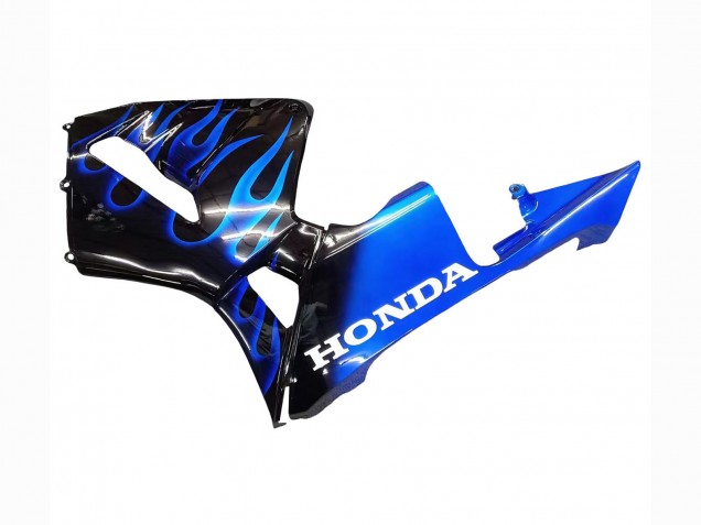 Carena Moto Honda CBR600RR 2005-2006 - Nero Lucido Blu Fiamma