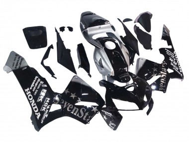 Carene Moto Honda CBR600RR 2005-2006 - Nero Argento SevenStars