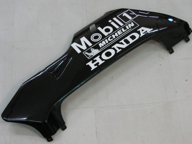 Carene Moto Honda CBR600RR 2005-2006 - Nero Lucido Bianco West