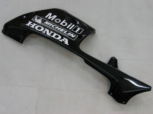 Carene Moto Honda CBR600RR 2005-2006 - Nero Lucido Bianco West