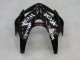 Carene Moto Honda CBR600RR 2005-2006 - Nero Lucido Bianco West