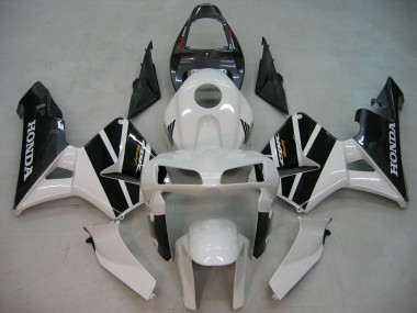 Carene Moto Honda CBR600RR 2005-2006 - Nero Bianco Corsa