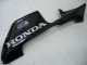 Carene Moto Honda CBR600RR 2005-2006 - Nero Lucido Grigio Fiamma
