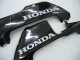 Carene Moto Honda CBR600RR 2005-2006 - Nero Lucido Grigio Fiamma