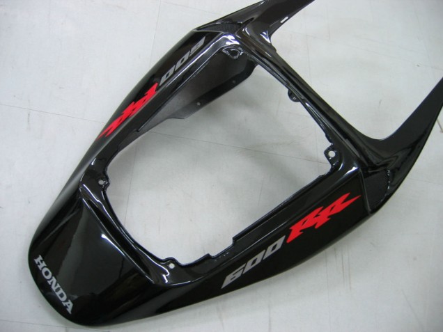 Carene Moto Honda CBR600RR 2005-2006 - Nero Lucido Grigio Fiamma