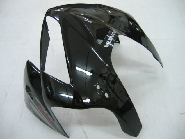 Carene Moto Honda CBR600RR 2005-2006 - Nero Lucido Grigio Fiamma