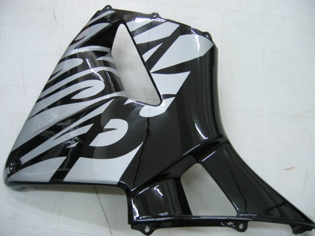 Carene Moto Honda CBR600RR 2005-2006 - Nero Lucido Grigio Fiamma