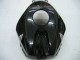 Carene Moto Honda CBR600RR 2005-2006 - Nero Lucido Grigio Fiamma