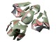 Carene Moto Honda CBR600RR 2005-2006 - Verde Rosso Squalo